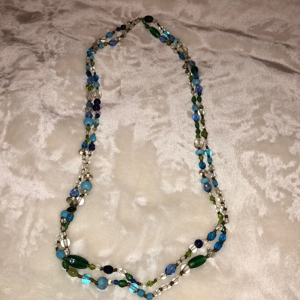 62 inch bead necklace.